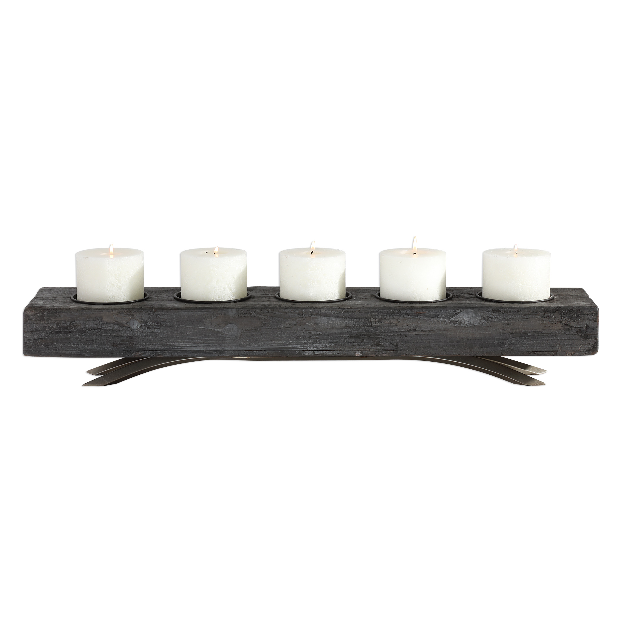 Picture of CALLUM WOODEN CANDLEHOLDER